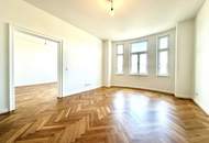 SANIERTE ALTBAUPERLE MIT BALKON I Belvedere &amp; Schweizergarten Nähe I Barrierefreier Zugang mit Lift I Fischgrätparkett &amp; Fußbodenheizung I perfekte öffentliche Anbindung