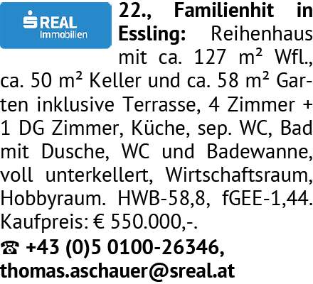22., Familienhit in