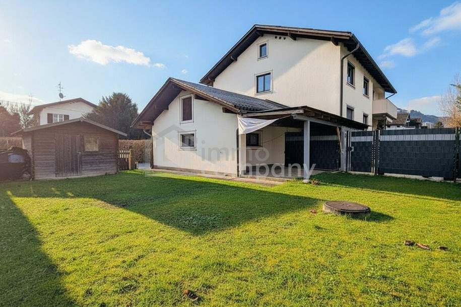 Attraktive 4-Zimmer-Wohnung in Dornbirn | 108m² Wohnfläche | 65m² Garten mit überdachter Terrasse | 15m² Süd-Balkon | 2 KFZ-Stellplätze, Wohnung-miete, 1.780,00,€, 6850 Dornbirn