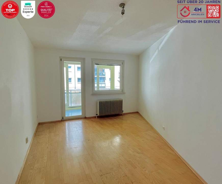 3-Zimmer-Wohnung mit Loggia – innenhofseitig & direkt bei der U6 Dresdnerstraße