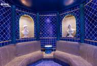 modern möblierte Mietwohnung mit Balkon, Wellnessbereich und Tiefgaragenplatz - Heizkosten inklusive!