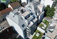 Traumhafte Erstbezugs-Maisonette mit Galerie, großer Terrasse und Weitblick nahe Kagraner Platz! Hochmoderne Ausstattung und Küche inkludiert. - WOHNTRAUM