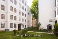 Stil-Altbauwohnung in Innenhoflage nebst Neubaugasse an der Grenze 7./ 8. Bezirk