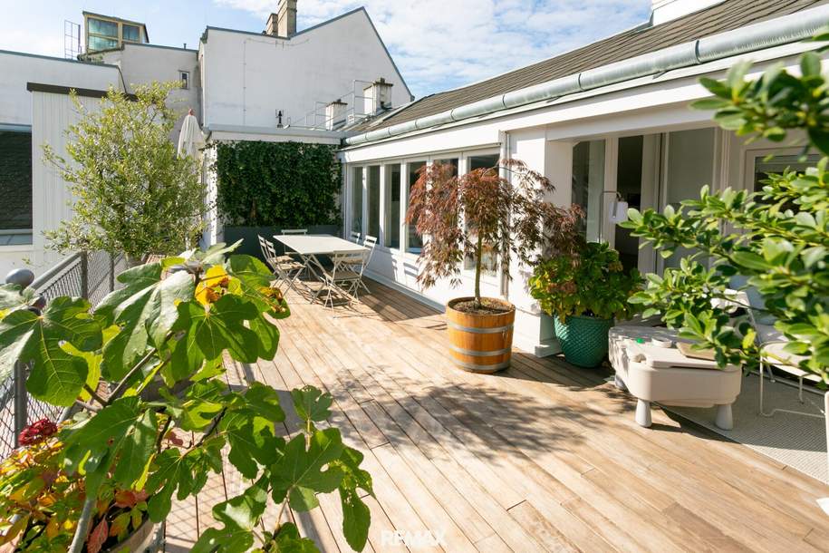 Alt-Hietzing - Luxuriöses Dachgeschoss mit Terrasse auf Wohnebene !, Wohnung-kauf, 1.850.000,€, 1130 Wien 13., Hietzing