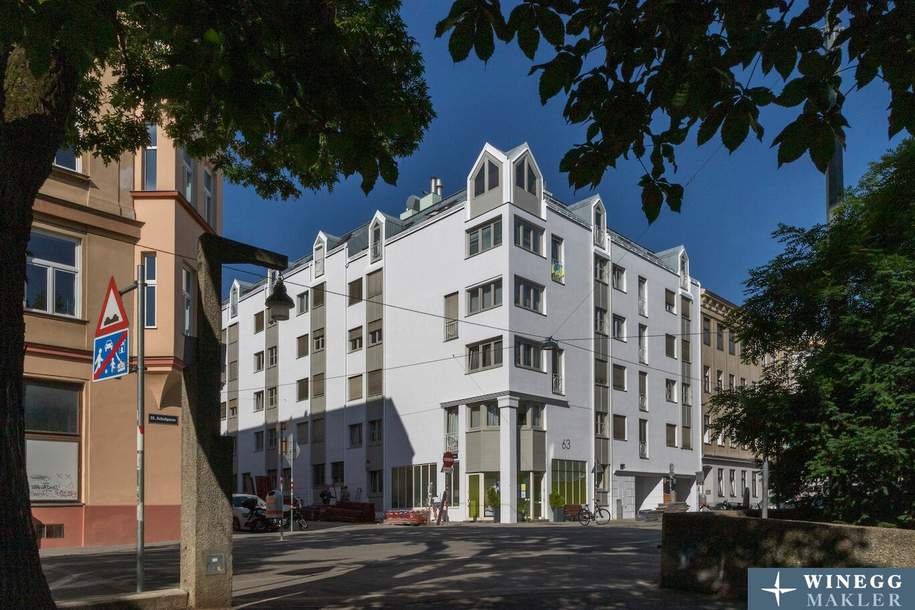 WOHNEN AM SCHUBERTPARK mit Garagenoption! Saniertere Dachgeschoß-Garçonnière, Wohnung-kauf, 269.000,€, 1180 Wien 18., Währing