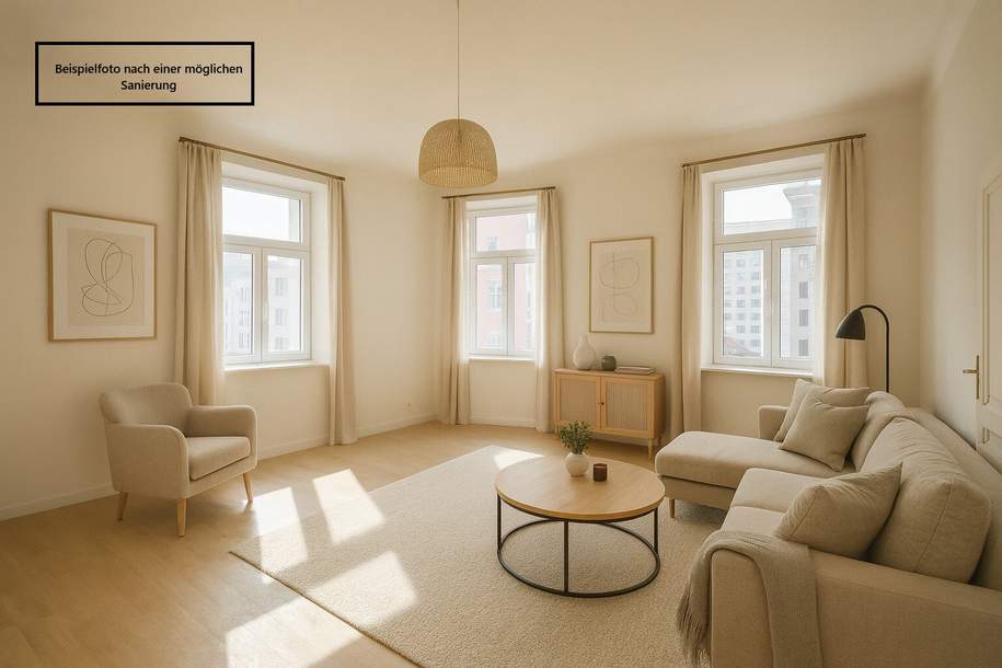 ++NEU++ Altbaucharme neu entdecken: 2-Zimmer Wohnung zum Sanieren mit viel Potenzial, Wohnung-kauf, 148.890,€, 1100 Wien 10., Favoriten