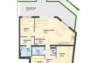 Wohnen in der SCHEFFERGASSE 4: durchgestreckte 4 Zimmer Wohnung mit Terrasse und Garten - Erstbezug ab Q1/2026!