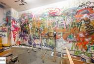 ** großzügige helle Gewerbefläche (Büro / Lager / Werkstatt) mit vielseitigem Potenzial, Extras und einem Stellplatz in Frequenzlage - Nähe Augarten **