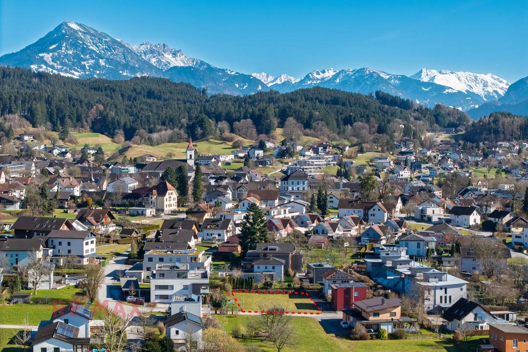 Naturverbunden &amp; zentral: Grundstück an einem sonnigen Platz