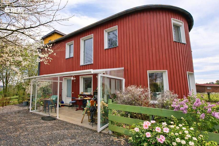 Wohnen im schwedischen Stil im traumhaften Südburgenland!, Haus-kauf, 348.000,€, 7572 Jennersdorf