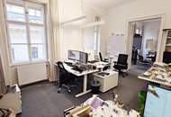 U3 STUBENTOR, PARKRING, 131 m2 Altbaubüro oder Kanzlei, 6 Zimmer, Küche, 4. Liftstock, Stadtpark-Nähe
