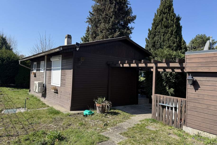 STEINBRUNN – SEE III a Idyllisches, renoviertes Seehaus am Leopoldinen See auf Pachtgrund zu verkaufen, Haus-kauf, 149.000,€, 7035 Eisenstadt-Umgebung