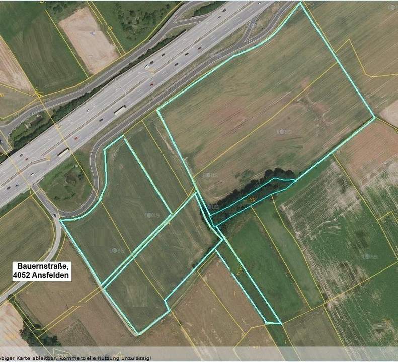 Grünland FÜR Ackerbau mit einer leichten Widmungsfantasie 17 Hektar