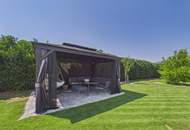 Moderner Bungalow mit Pool, Garage und Traumgarten – Wohnen auf einer Ebene