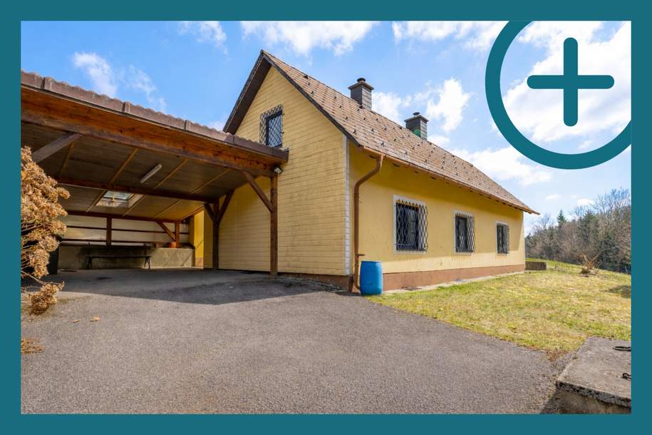 TRAUMGRUNDSTÜCK: Ruhig gelegenes Einfamilienhaus mit 1185m² Garten, Haus-kauf, 198.000,€, 2871 Neunkirchen