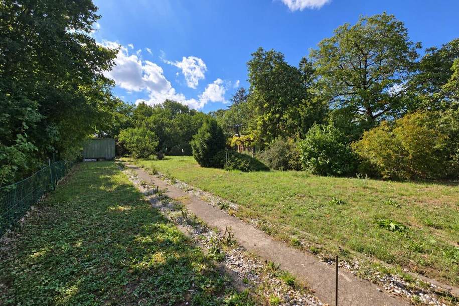 "Beim Laaer Wald – 620 m² Eigengrund + 240 m² zusätzliche Fläche & Teilungspotenzial", Grund und Boden-kauf, 579.000,€, 1100 Wien 10., Favoriten