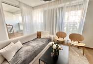 REDUZIERT! Sofort Bezugsfertig in Bestlage! Traumhafte Dachgeschosswohnung mit Loggia und Panoramafenster ++ Weitblick über Wien ++ Komplett Eingerichtet ++ Dachgeschossneubau aus 2021 ++ Auch für Anleger!!!