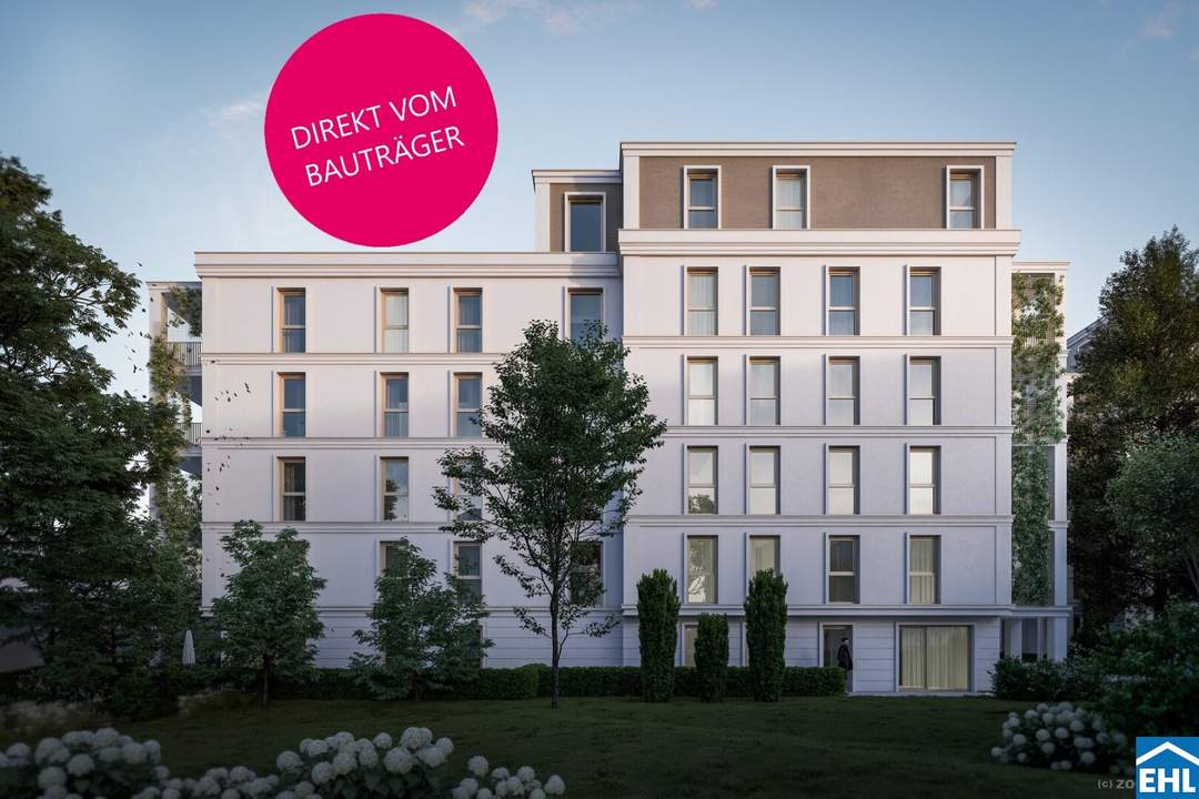 Wertstabil und zukunftsorientiert: Die STADTVILLEN Wilhelminenberg