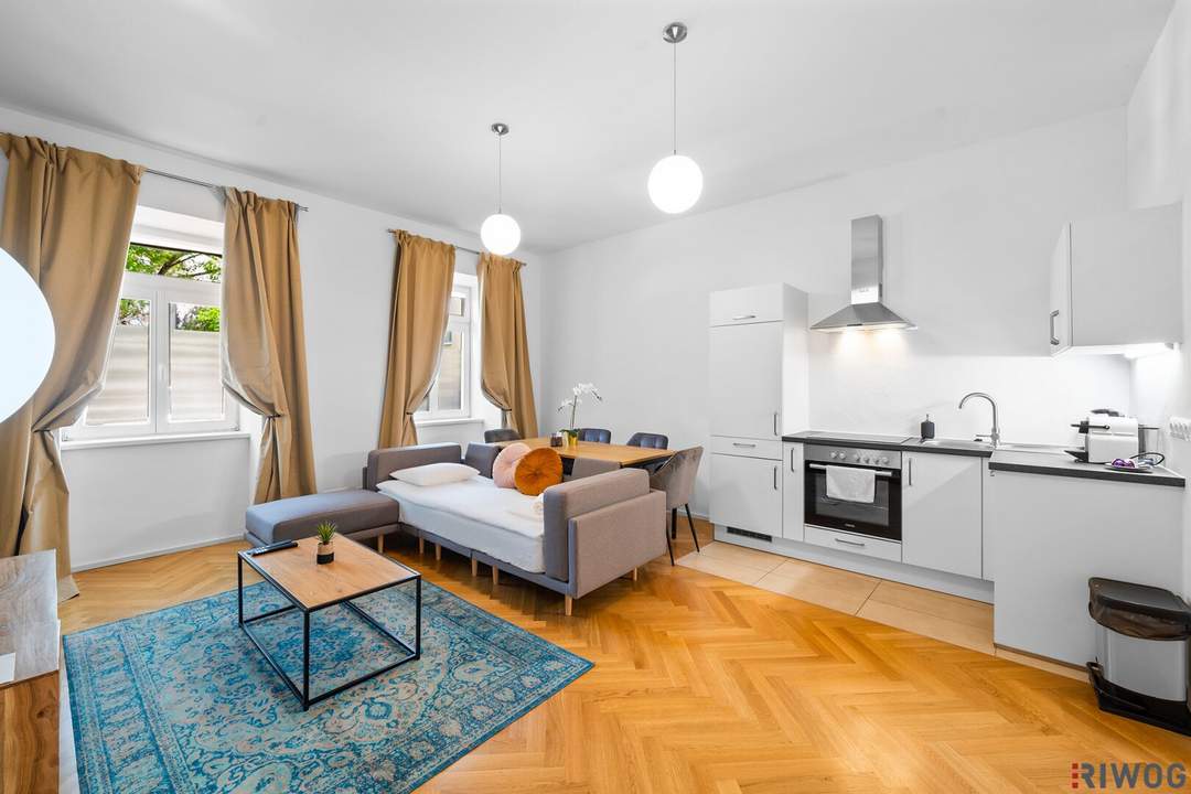 Sanierter STILALTBAU | PARKAUSRICHTUNG | AIRBNB tauglich | Ca. 2 Min. zur U4 SCHÖNBRUNN | Ca. 15 Min. in den 1. Bezirk