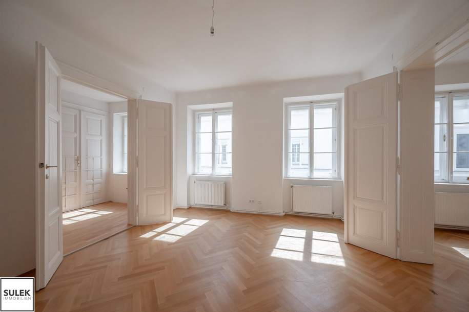 Innenstadt: ruhige 3-Zimmer-Wohnung im Altbau nächst Wiener Staatsoper, Wohnung-miete, 2.258,98,€, 1010 Wien 1., Innere Stadt