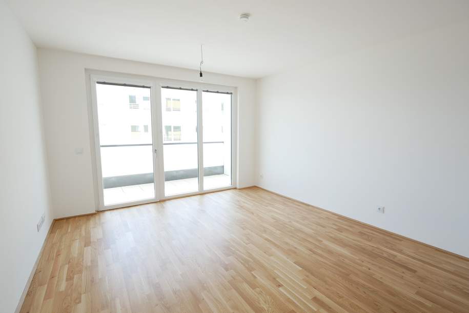 Helle 2-Zimmer-Wohnung mit optimalem Grundriss | Balkon im 2.OG inkl. Einbauküche und Kellerabteil, Wohnung-miete, 828,85,€, 1210 Wien 21., Floridsdorf