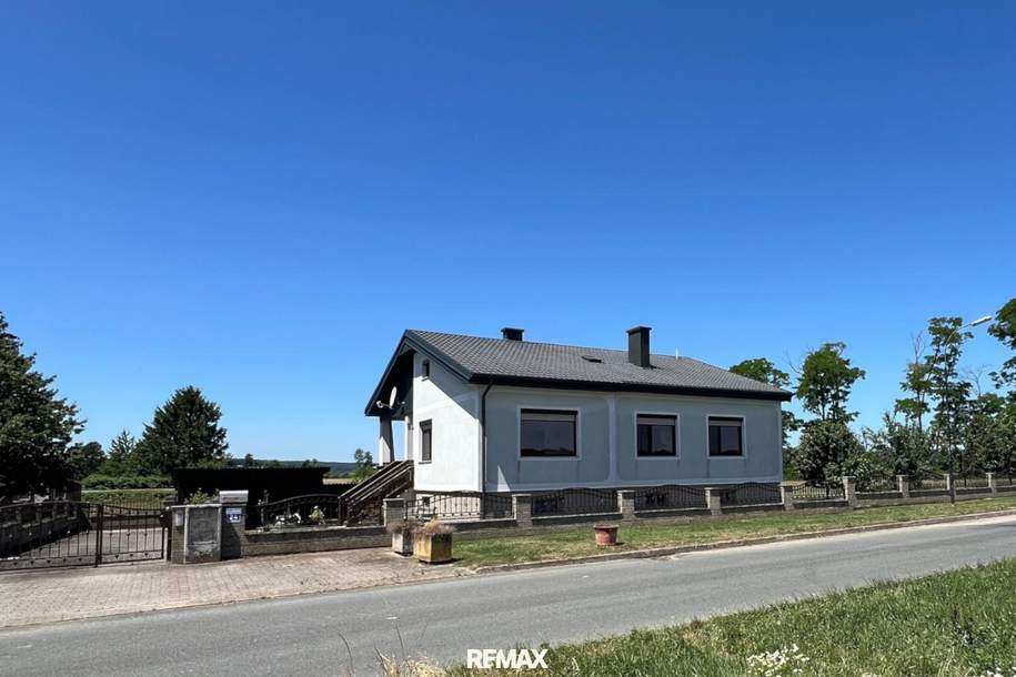 Wohnhaus mit sehr schönem, ebenen Garten und großzügigem Grundstück.in Ortsrandlage!, Haus-kauf, 259.000,€, 7521 Güssing
