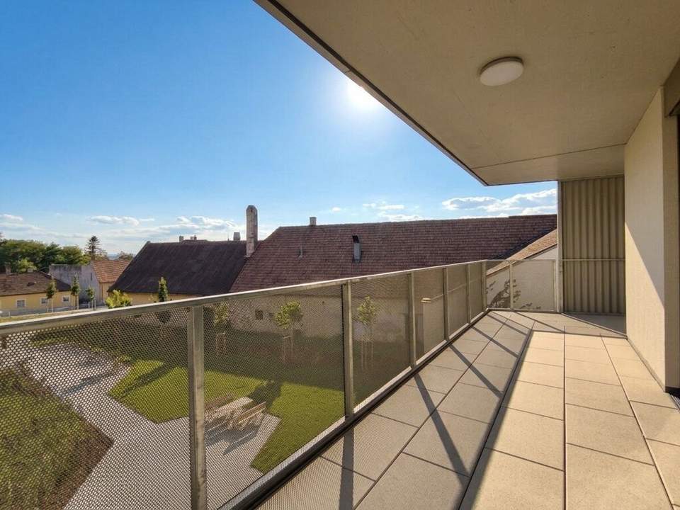 FLORIANI – Quartier am Tullnerfeld - Stilvolle Eckwohnung mit großzügiger Außenfläche - Viele Extras für ihr Wohlbefinden - Bahnhof in der Nähe - PROVISIONSFREI