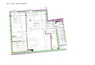Schöne 52,92 Wohnung mit 2 Zimmern im ruhig gelegenen Seitentrakt (TOP 1.4, 1.OG)