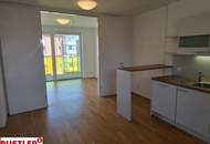 Mietwohnung, 2 Zimmer + Küche mit Essbereich + Balkon, in Linz Stadt