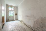 RARITÄT | KOMPLETT HOFSEITIGE ALTBAU-GARTENWOHNUNG | Sanierungsbedürftig | Gesamte Etage im Hoftrakt | Nähe Einsiedlerpark, U4 Margaretengürtel, künftiger U2-Station Reinprechtsdorfer Straße