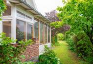 Ruhelage: Traumhaus in Kottingbrunn auf Doppelgrundstück