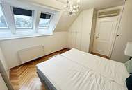 STAATSOPER-BLICK, klimatisiertes 110 m2 Dachgeschoss mit 20 m2 Terrasse, 3 Zimmer, Extraküche, 2 Bäder, Möblierung möglich