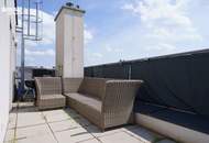 Fantastischer Weitblick in toller Lage - 72,36m² DG-Wohnung mit 37,60m² Dachterrasse und überdachten Parkplatz!