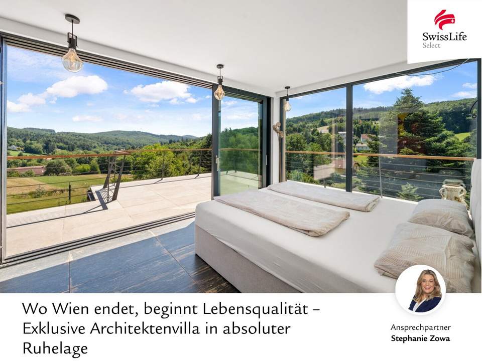 Luxus, Diskretion und Natur in Perfektion – Designerhaus mit unvergleichlicher Privatsphäre