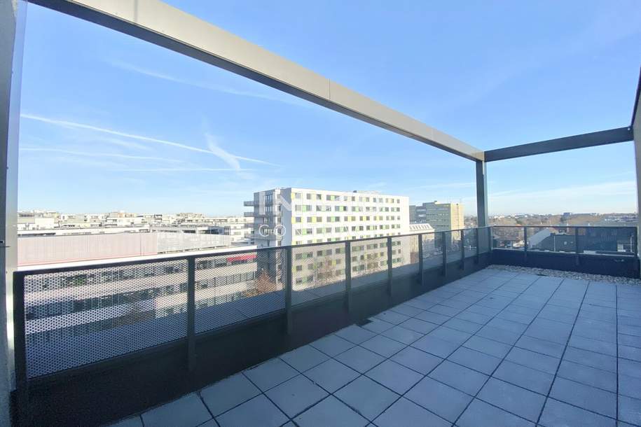ANLAGEWOHNUNG - 2 Zimmer - TERRASSE Dachgeschoss mit Weitblick, Wohnung-kauf, 358.625,€, 1220 Wien 22., Donaustadt