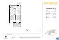 Sonnwendviertel: 2-Zimmer-Wohnung mit Balkon im 19. OG – Fitnessraum, Co-Working & Rooftop-Terrasse inklusive!