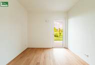 Hochwertiger Erstbezugs-Neubau _ Begehrte Gartenwohnung in absoluter Grünruhelage mit Geothermie - Provisionsfrei