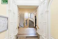 Begehrte Stadtwohnung (sanierungsbedürftig) im traumhaften Gründerzeithaus - Einkaufsmeile "Mariahilfer Straße" ums Eck - U-Bahn U3