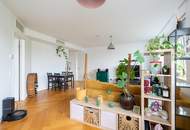"Exklusives Wohnerlebnis im stilvollen Dachgeschoss mit Donaublick und Garage am Anfang der Rasumofskygasse"