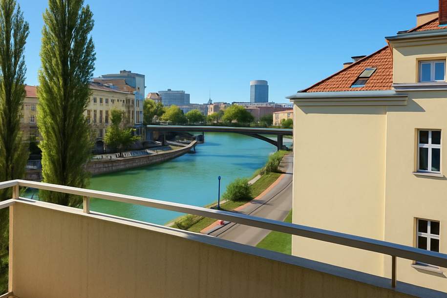 Moderne 3 ZI-Mietwohnung in Bestlage im 2.Bezirk - sofort beziehbar, Wohnung-miete, 2.048,32,€, 1020 Wien 2., Leopoldstadt