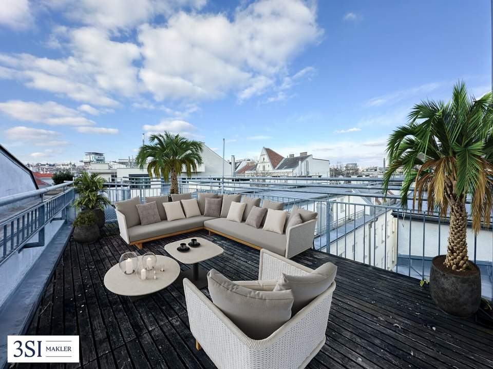 Exklusive Dachgeschoßmaisonette mit Terrasse und traumhaftem Ausblick
