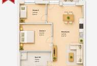 2 MONATE MIETFREI! 2-Zimmer-Wohnung mit sonnigem Balkon