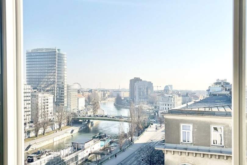 Erstbezug nach Generalsanierung - Helle großzügige 3 Zimmer Loggia-Wohnung mit toller Aussicht, Wohnung-kauf, 839.000,€, 1010 Wien 1., Innere Stadt