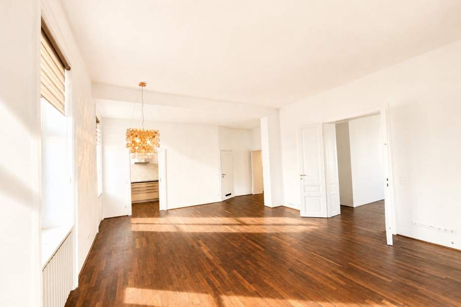 Stilvoller Wiener Altbau mit Lift, hohen Räumen &amp; Nähe zum Rochusmarkt, Wohnung-kauf, 589.000,€, 1030 Wien 3., Landstraße