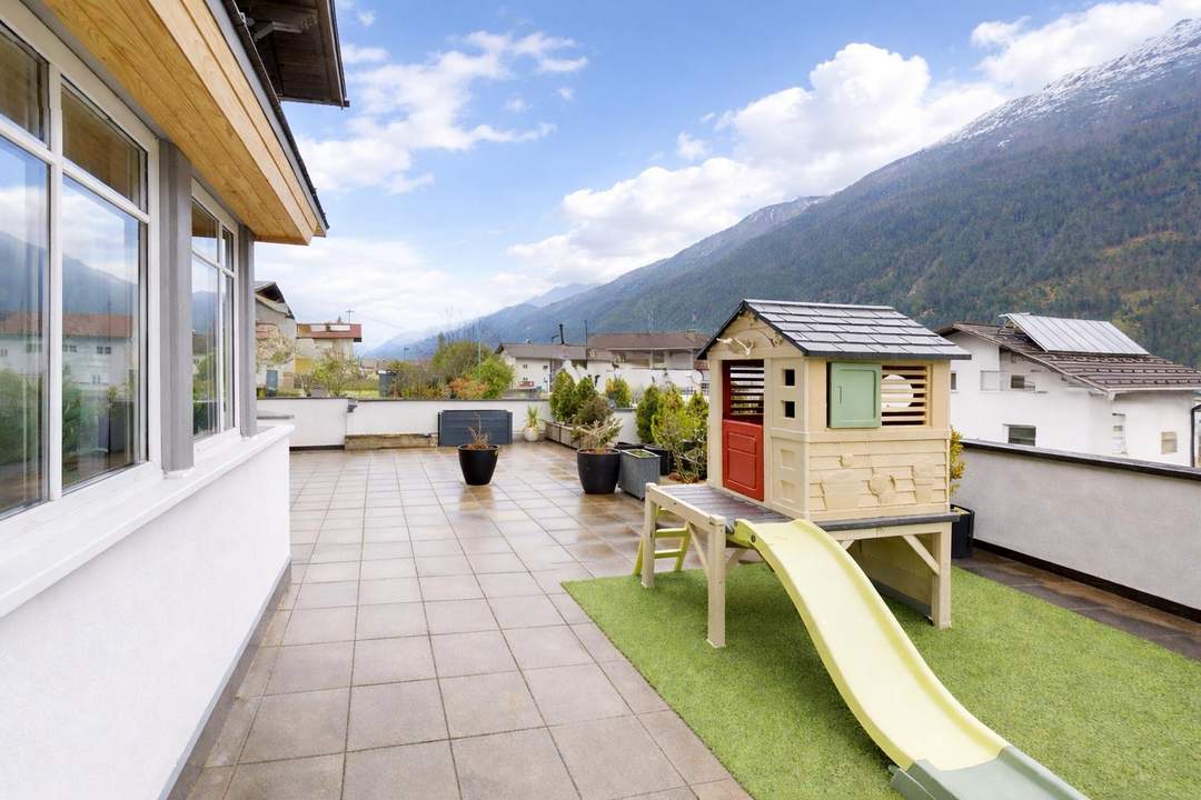 Wohlfühlgenuss auf einer Ebene - Terrassenwohnung mit Flair!