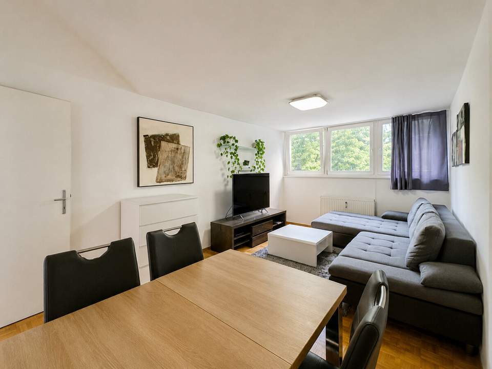 Ruhige 2-Zimmer-Mietwohnung mit Terrasse direkt im Grazer Zentrum!
