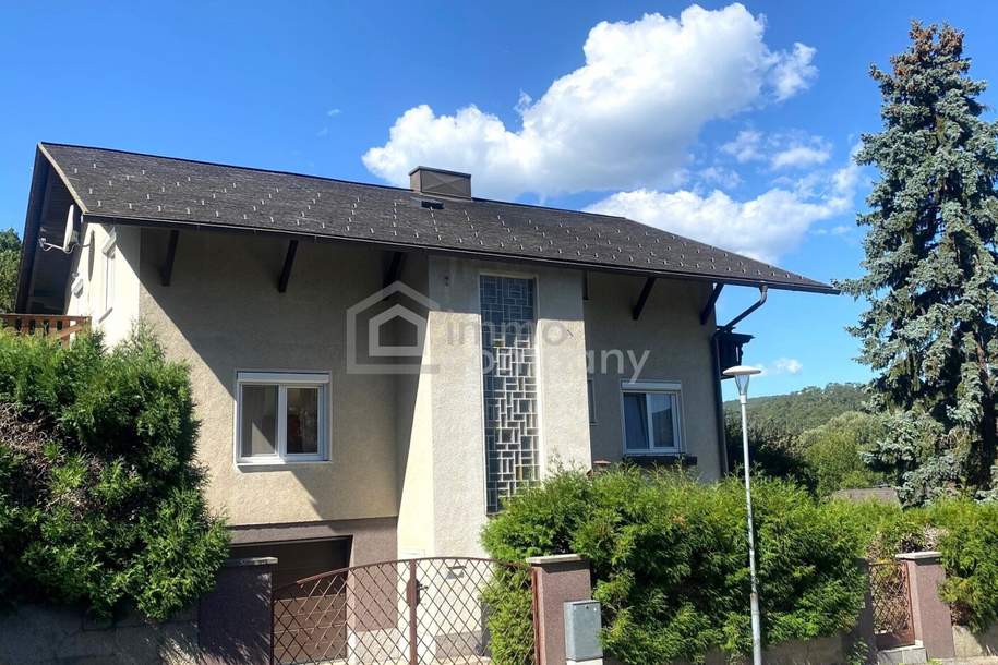 Schöne Aussicht und Platz für 2 Familien, Haus-kauf, 399.000,€, 2753 Wiener Neustadt(Land)