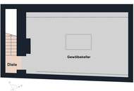 Ein Schatz mitten in der Stadt – Geschäftsfläche mit verstecktem Gewölbekeller