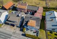 2 Wohnhäuser plus 7 Garagen