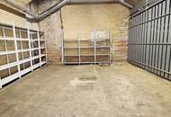 BÖRSE-NÄHE, ESSLINGGASSE, 31 m2 Lagerraum, Belüftung, Estrichboden, Kellergeschoß ohne Aufzug